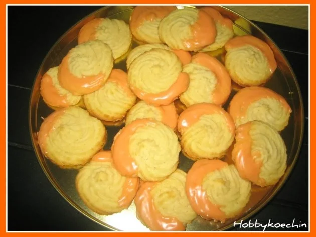 Plätzchen - Orangen-Tuffs - Rezept