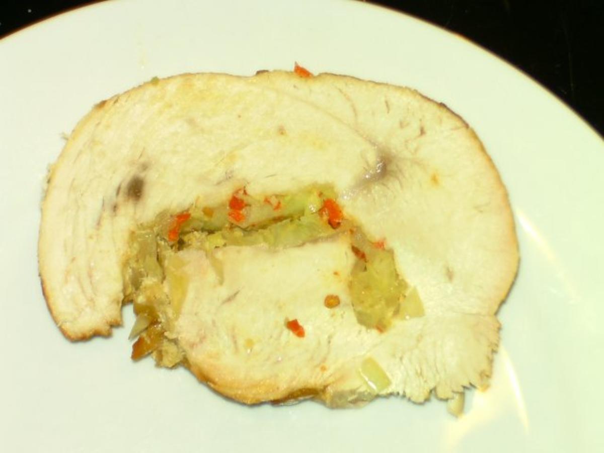 Putenbrust Rollbraten leicht asiatisch angehaucht - einfach - von ...