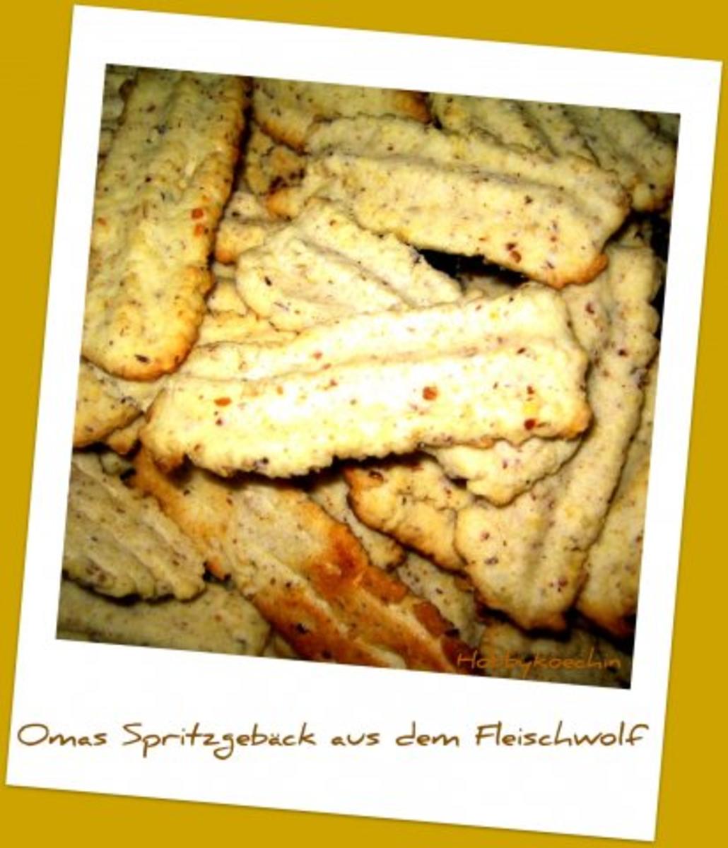 Pl Tzchen Omas Spritzgeb Ck Aus Dem Fleischwolf Rezept Kochbar De