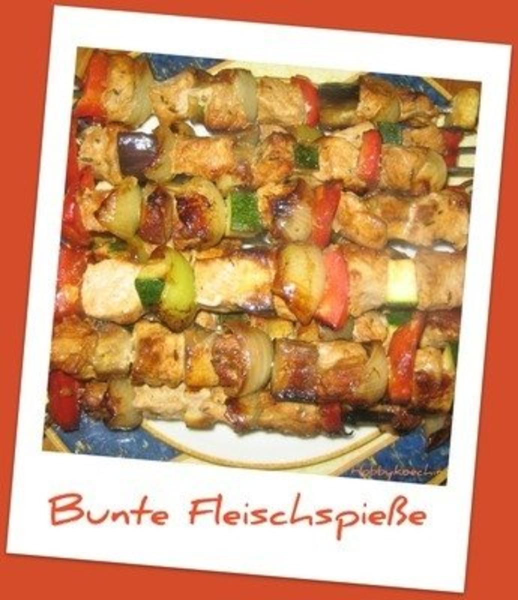 Bilder für Bunte Fleischspieße - Rezept