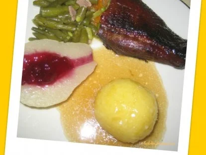 Rezept: Gänsebrust mit Orangen-Honig-Glasur Gänsebrust mit Orangen-Honig-Glasur - Rezept