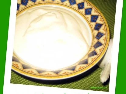 Rezept: Dip - Knoblauchsahne Dip - Knoblauchsahne - Rezept