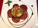Matjestartar mit Mangos und Rote Bete-Carpaccio - Rezept