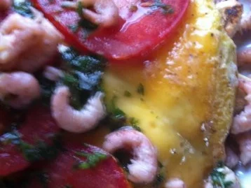 Nordseekrabben - Omelett .. - Rezept - Bild Nr. 7