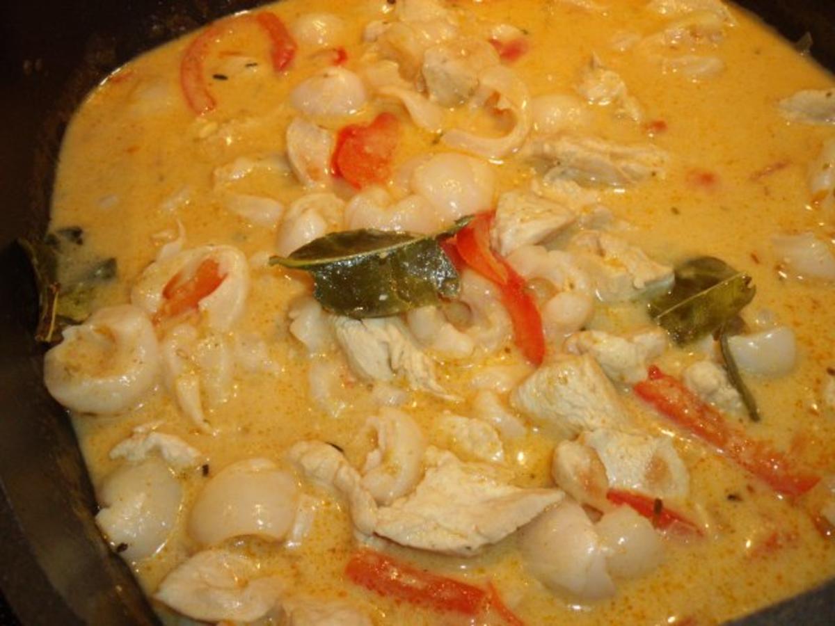 Thai Curry mit Lychees - Rezept mit Bild - kochbar.de