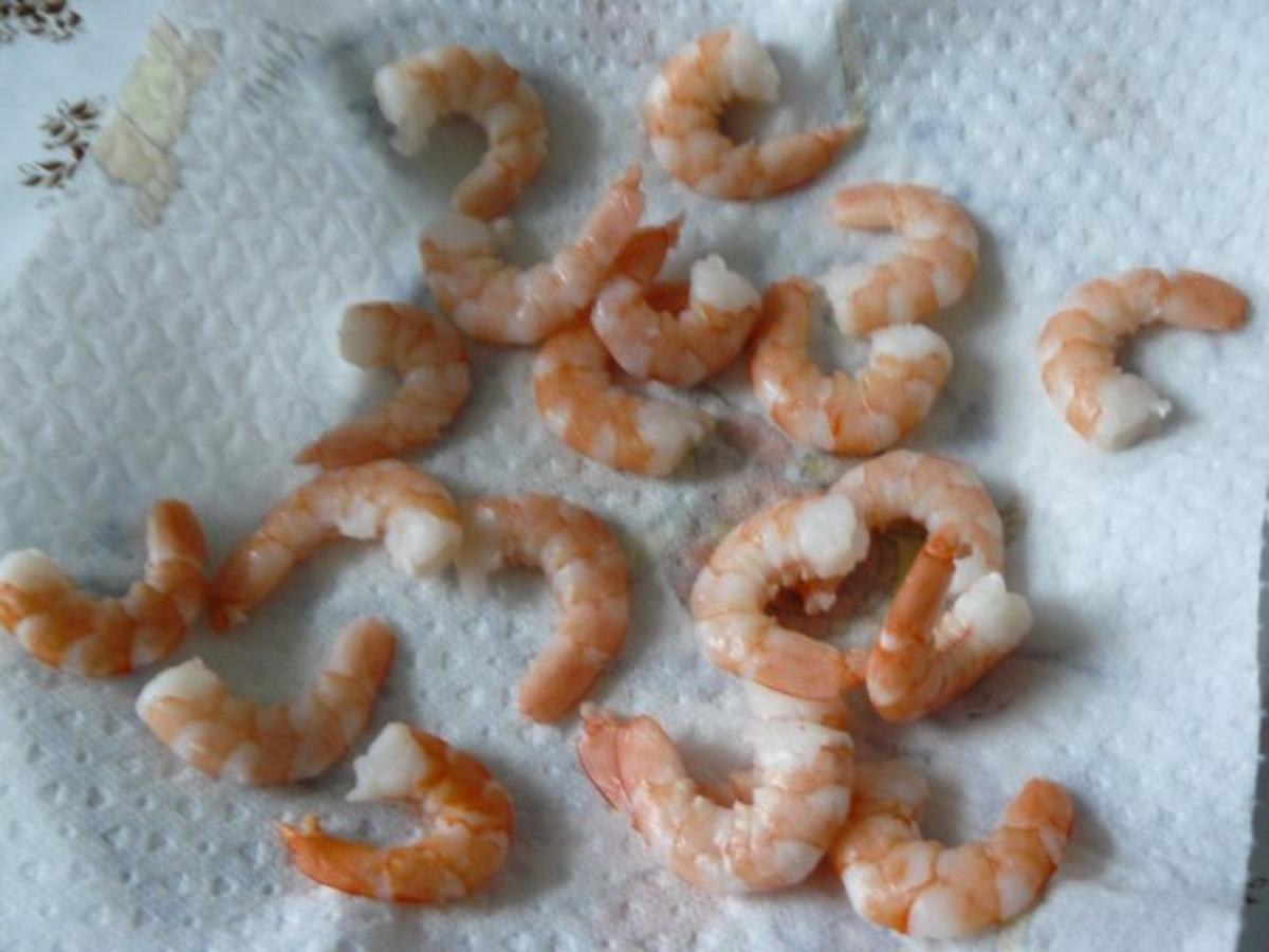 Pestospaghetti mit Shrimps - Rezept - Bild Nr. 2