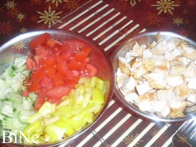 BiNe` S HÆHNCHENBRUSTSALAT II - Rezept - Bild Nr. 5