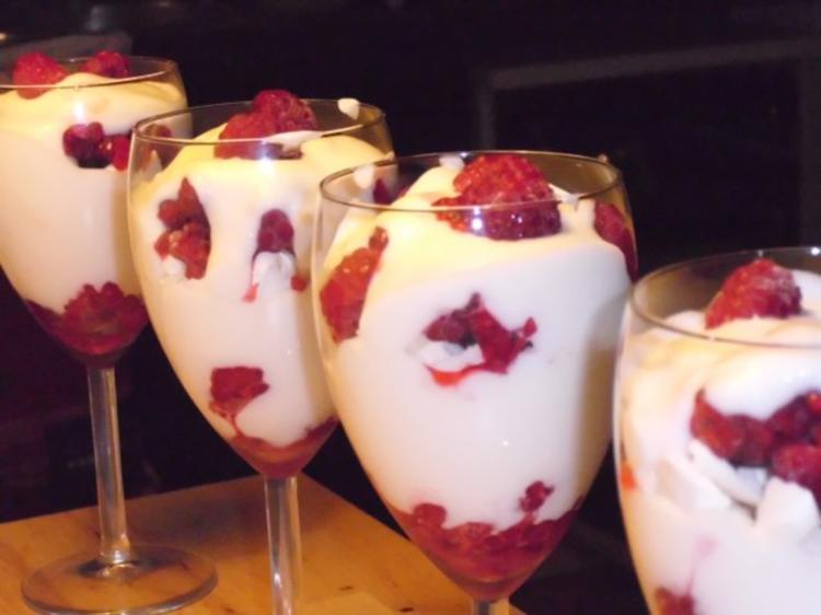 Himbeer Kokos Trifle - einfach - von tigerlili1972
