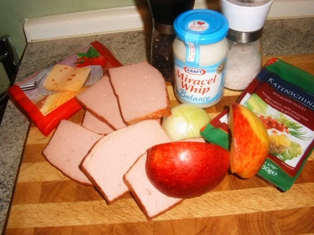 Rezept: Leberkäse mit Häubchen Bild Nr. 2 Leberkäse mit Häubchen - Rezept - Bild Nr. 2