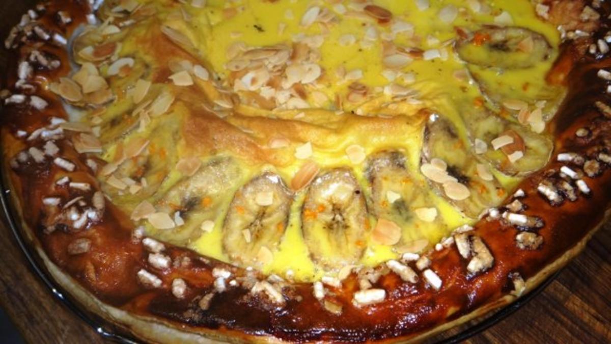 Bilder für Express-Banane-Sahne-Tarte - Rezept