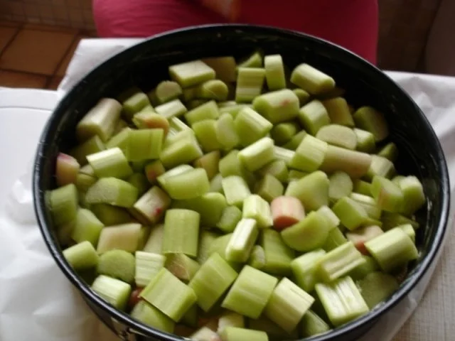 Rezept: Rhabarberkuchen nach Frau Graen Bild Nr. 16 Rhabarberkuchen nach Frau Graen - Rezept - Bild Nr. 16