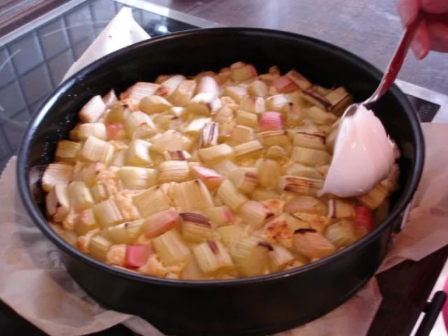 Rezept: Rhabarberkuchen nach Frau Graen Bild Nr. 17 Rhabarberkuchen nach Frau Graen - Rezept - Bild Nr. 17