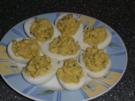 Eier gefüllt mit Avocado - Rezept
