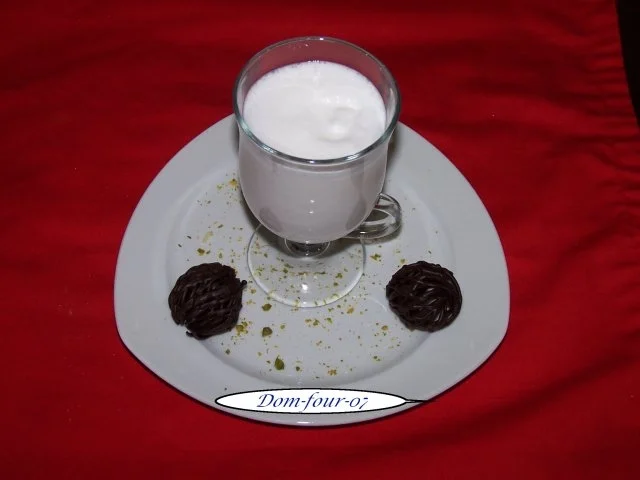 Limettensorbet mit Geldermann Sekt  vermischt - Rezept