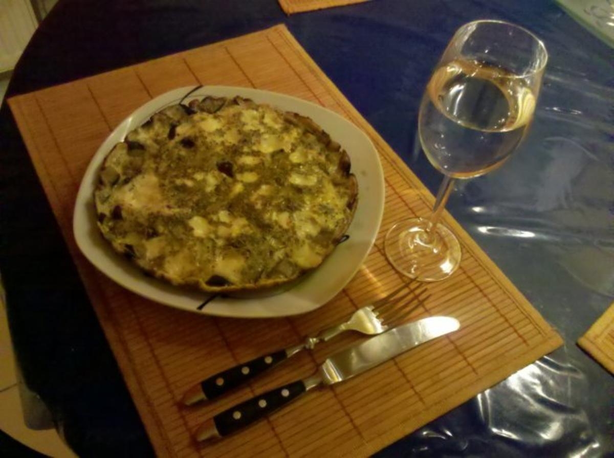 Eier: Käse-Aubergine-Omelett â la Gudrun - Rezept - Bild Nr. 8