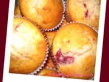 Muffins - Himbeer-Muffins - Rezept