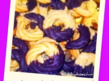 Rezept: Plätzchen - Schokoladen-Kringel Plätzchen - Schokoladen-Kringel - Rezept