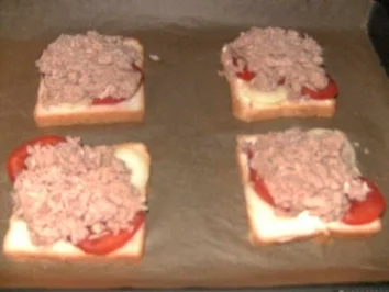Rezept: Thunfisch Toast Thunfisch Toast - Rezept