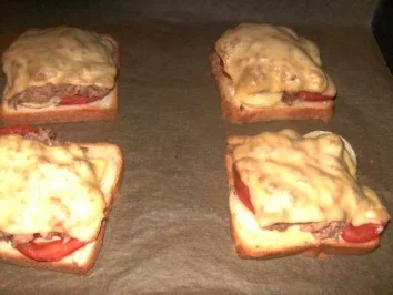 Rezept: Thunfisch Toast Thunfisch Toast - Rezept