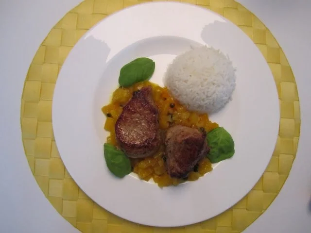 Rezept: Schweinemedaillons auf Mangospiegel Bild Nr. 5 Schweinemedaillons auf Mangospiegel - Rezept - Bild Nr. 5