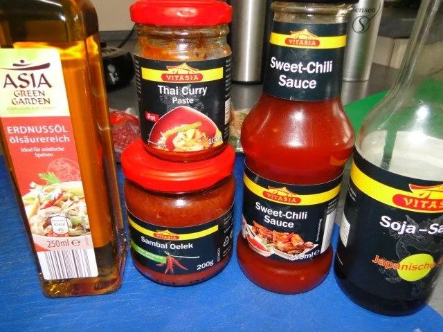 Thai-Wokgericht: Vegetarische Platte in Oestersauce - Rezept - Bild Nr. 8