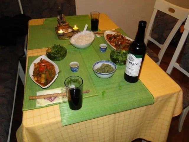 Thai-Wokgericht: Vegetarische Platte in Oestersauce - Rezept - Bild Nr. 13