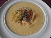 Gemüsesuppe mit Frischkäse ... - Rezept