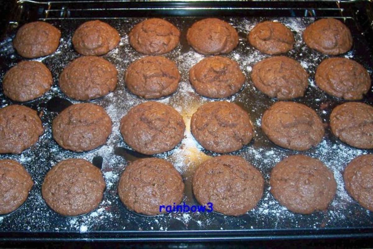 Backen: Mini-Schokoladen-Muffins - Rezept - Bild Nr. 6