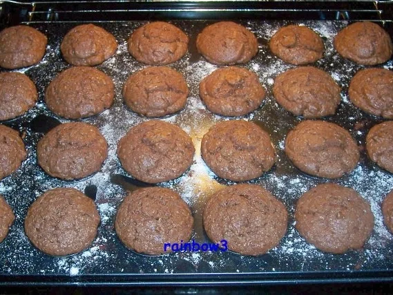 Backen: Mini-Schokoladen-Muffins - Rezept - Bild Nr. 6