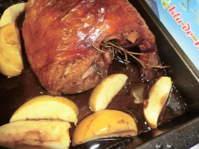 Puten Oberkeule mit Mandel-Rosenkohl - Rezept - Bild Nr. 3