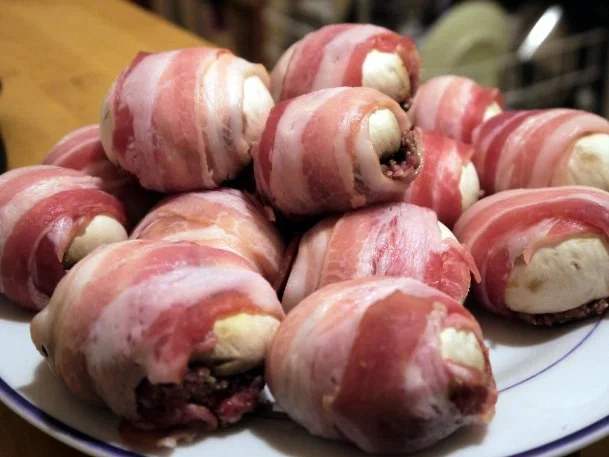 Rezept: Champignonpäckchen Bild Nr. 6 Champignonpäckchen - Rezept - Bild Nr. 6