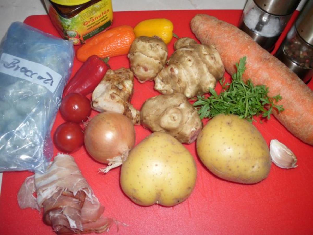 Topinambur-Kartoffel-Suppe - Rezept - Bild Nr. 2