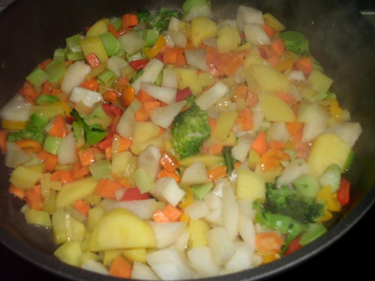 Topinambur-Kartoffel-Suppe - Rezept - Bild Nr. 4