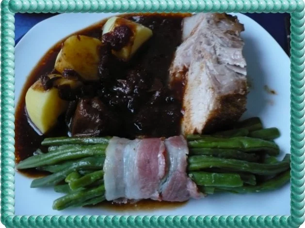 Rezept: Speckböhnchen Speckböhnchen - Rezept