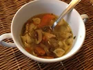 Hühnersuppe---selbst gemacht - Rezept