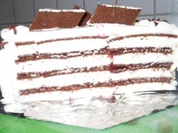 Milchschnitten-Kirsch-Torte - Rezept