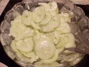 TINA`S *Rheinischer* Gurkensalat - Rezept