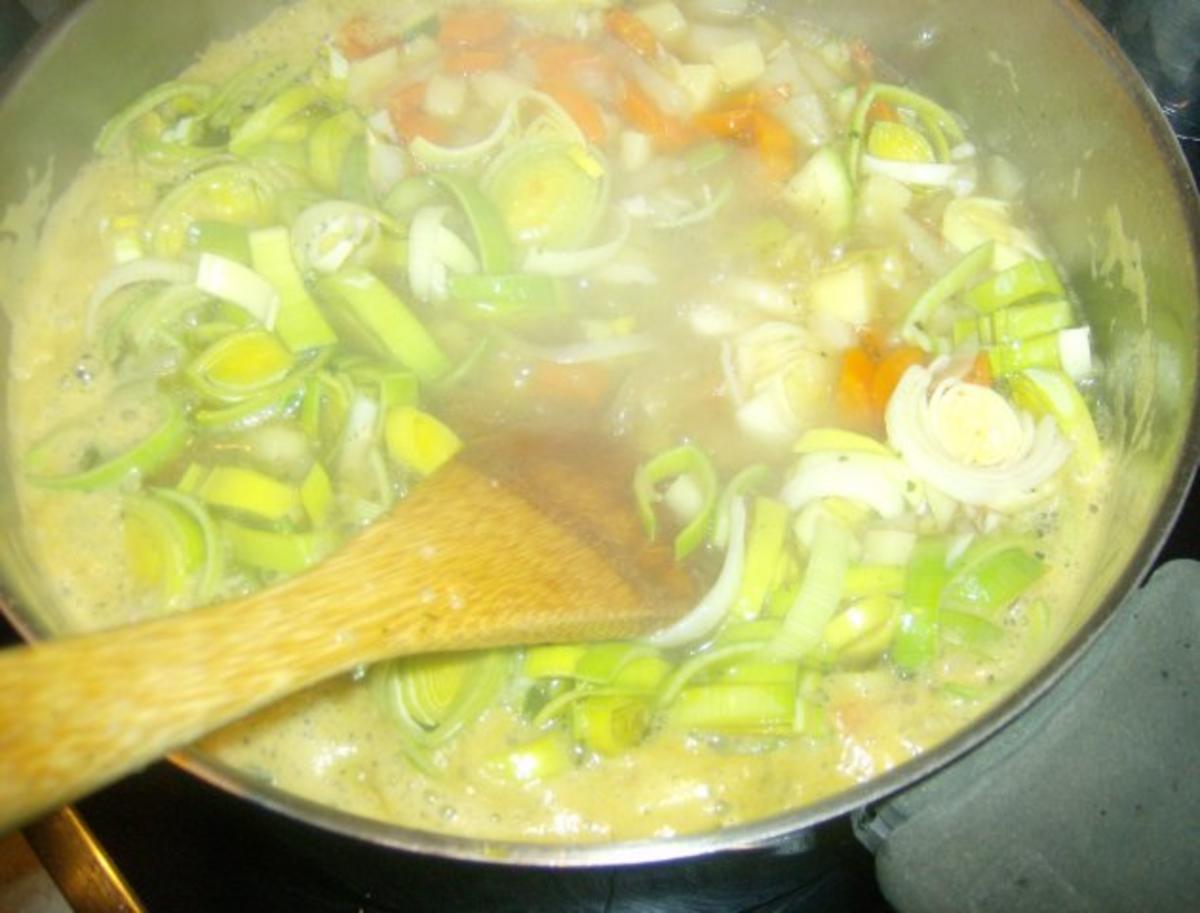 Gemüsesuppe mit Würstl - Rezept - Bild Nr. 12