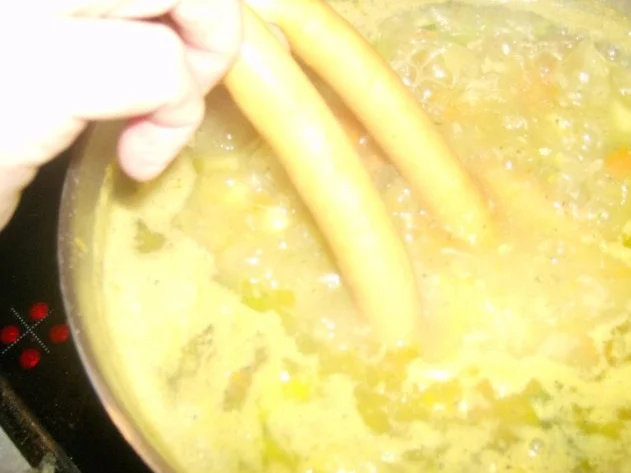 Gemüsesuppe mit Würstl - Rezept - Bild Nr. 4