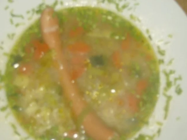 Gemüsesuppe mit Würstl - Rezept - Bild Nr. 14