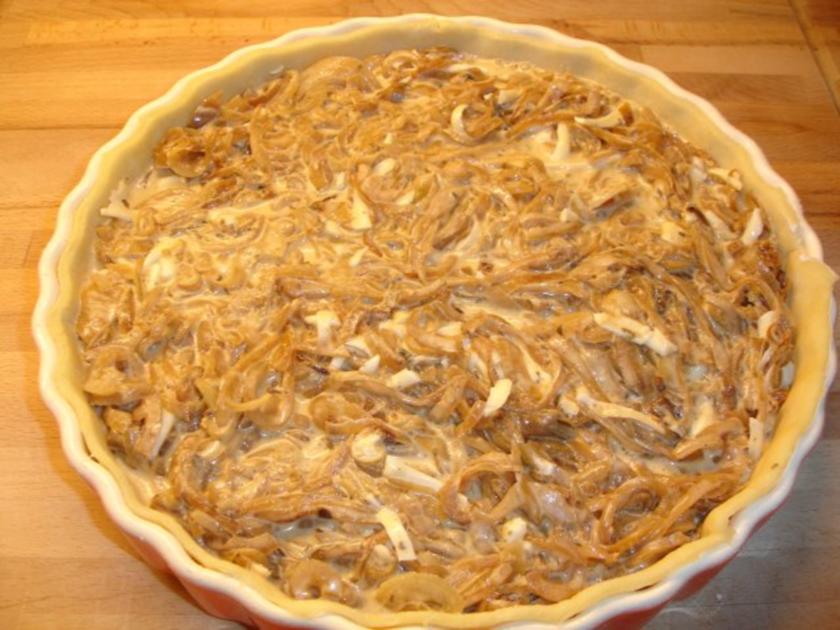 Vegetarischer Zwiebelkuchen - Rezept mit Bild - kochbar.de