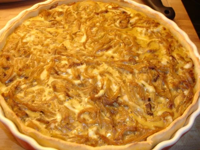 Vegetarischer Zwiebelkuchen - Rezept