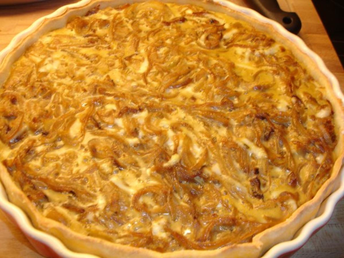 Vegetarischer Zwiebelkuchen - Rezept mit Bild - kochbar.de