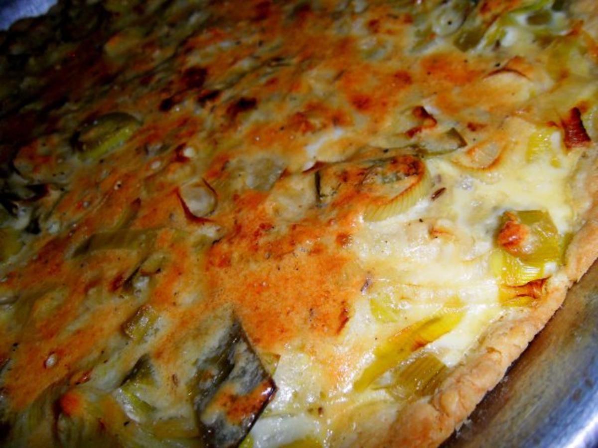 Porree-Tarte - Rezept - Bild Nr. 7