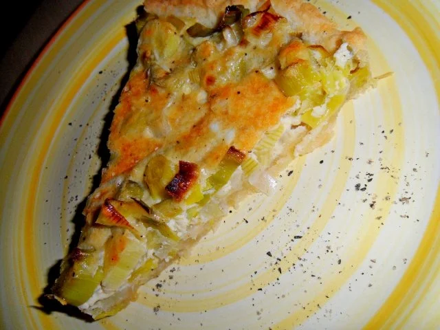 Porree-Tarte - Rezept