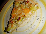 Porree-Tarte - Rezept