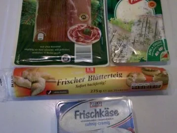 Rezept: Abendbrot: Käse-Schinken-Schnecken Bild Nr. 2 Abendbrot: Käse-Schinken-Schnecken - Rezept - Bild Nr. 2