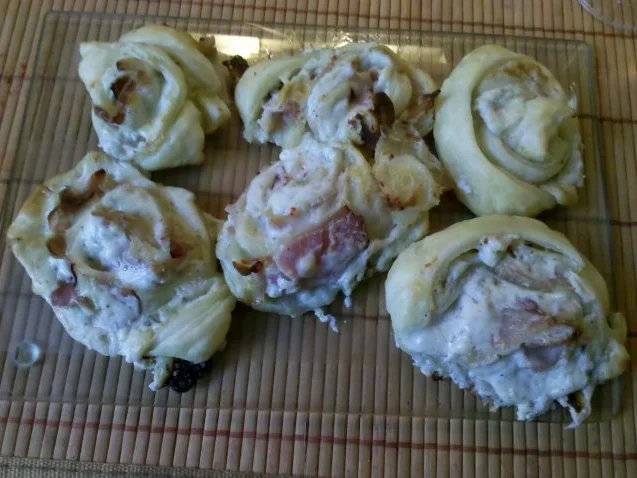 Rezept: Abendbrot: Käse-Schinken-Schnecken Bild Nr. 11 Abendbrot: Käse-Schinken-Schnecken - Rezept - Bild Nr. 11