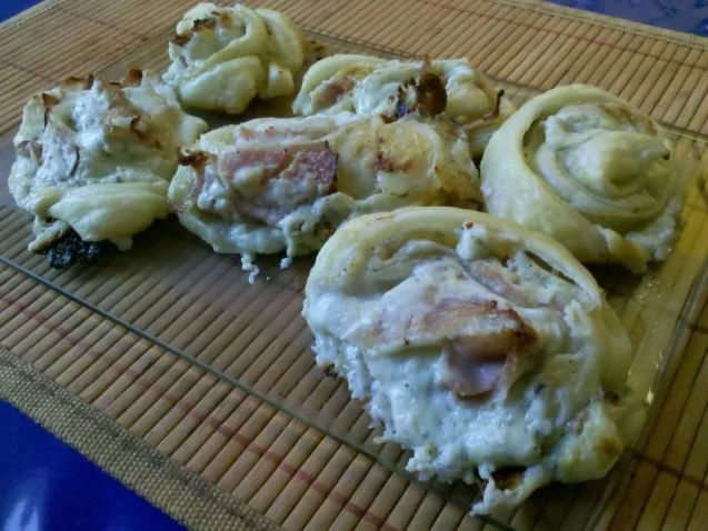 Rezept: Abendbrot: Käse-Schinken-Schnecken Bild Nr. 12 Abendbrot: Käse-Schinken-Schnecken - Rezept - Bild Nr. 12