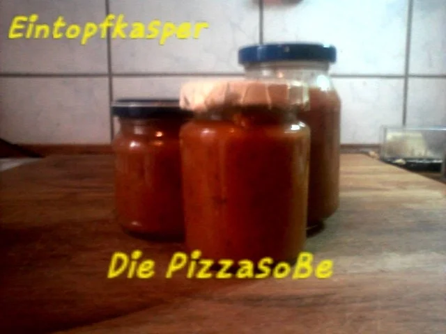 Rezept: selbstgemachte Pizzatomatensoße a´la Jörg selbstgemachte Pizzatomatensoße a´la Jörg - Rezept